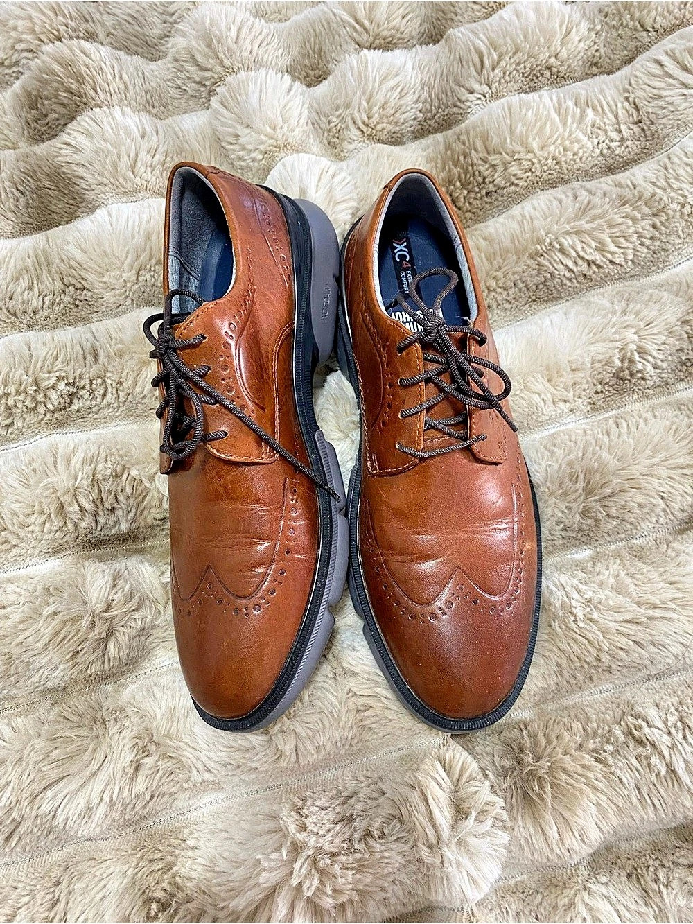 Johnston & Murphy XC4 Parker Waterproof Wingtip Men's Oxfords US 8M